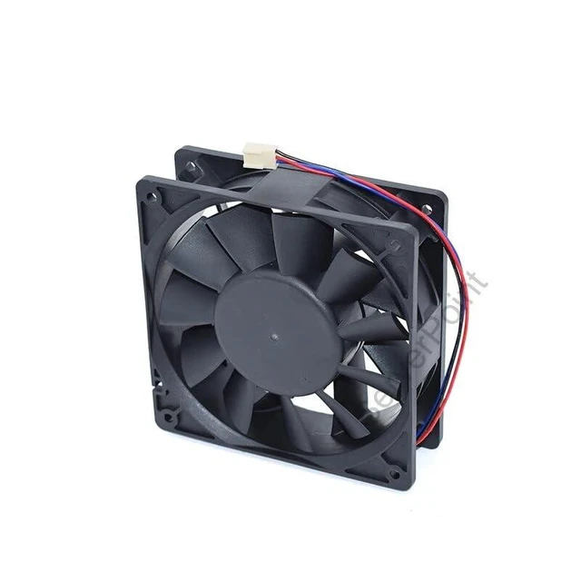 Alt view image 4 of 6 - FFB1224EHE-F00 DC 24V 1.50A 12038 12cm 120mm 3-Wire Server Square Strong Wind Cooling Fan
