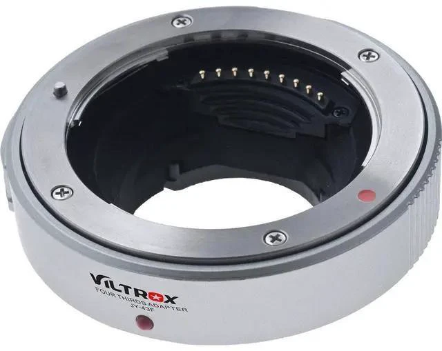 Alt view image 7 of 12 - WISDUM Viltrox JY-43F Lens Mount Adapter for Four Thirds Mount Lens to Select Micro Four Thirds Mount Camera, White
