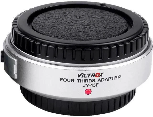 Alt view image 8 of 12 - WISDUM Viltrox JY-43F Lens Mount Adapter for Four Thirds Mount Lens to Select Micro Four Thirds Mount Camera, White