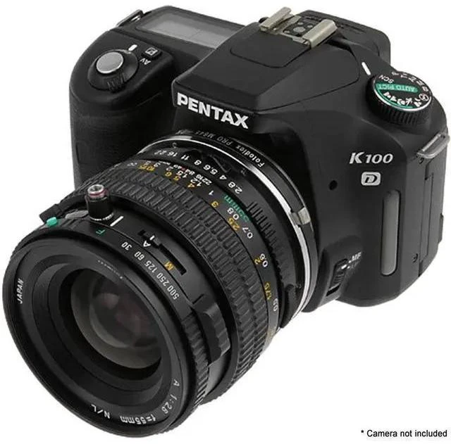 Alt view image 10 of 10 - WISDUM Fotodiox Mount Adapter for Mamiya 645 Lens to K Mount Camera