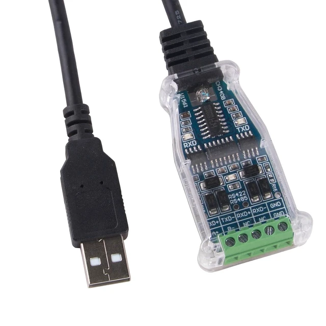 Alt view image 7 of 12 - USB to RS485-RS422 Converter Adapter Cable with CH340B Serial Chip Module