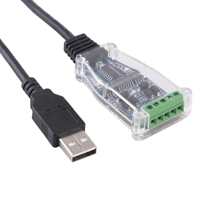 Alt view image 8 of 12 - USB to RS485-RS422 Converter Adapter Cable with CH340B Serial Chip Module