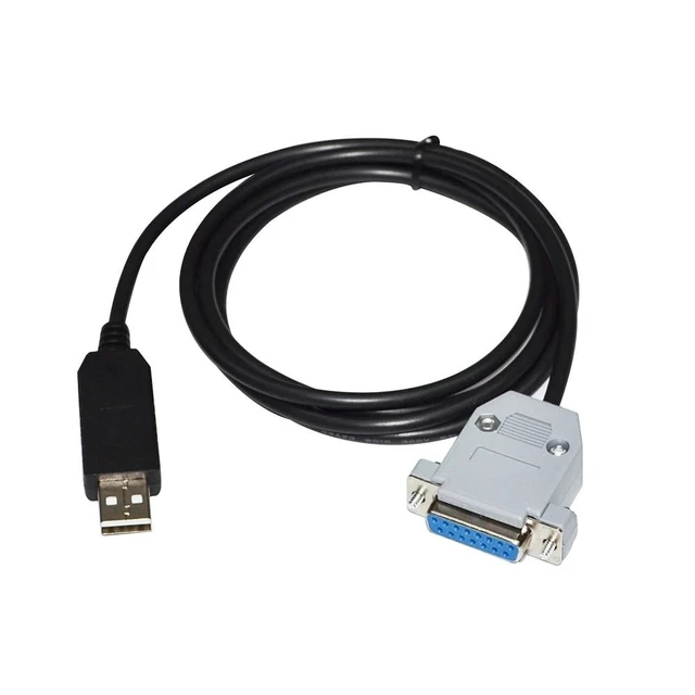 Alt view image 13 of 13 - FTDI FT232RL CHIP USB TO D-SUB 15-PIN DB15 FEMALE ADAPTER RS232/RS485 SERIAL COMMUNICATION CABLE FOR TECAN CAVRO XCALIBUR PUMP (RS232 SIGNAL)
0.8M Length(1.8M Length)