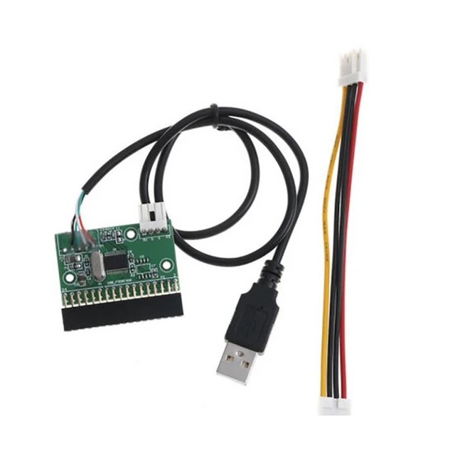 Alt view image 2 of 2 - 1pc 3.5" Floppy Drive Connector 34 PIN 34P To USB Cable Adapter PCB Board