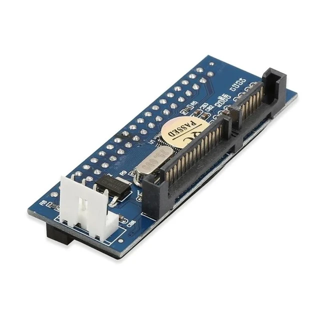 Alt view image 2 of 2 - HDD Adapter 3.5 IDE to Hard Disk Converter 40 Pin Hard Drive Connector with Data Cable and Cable
