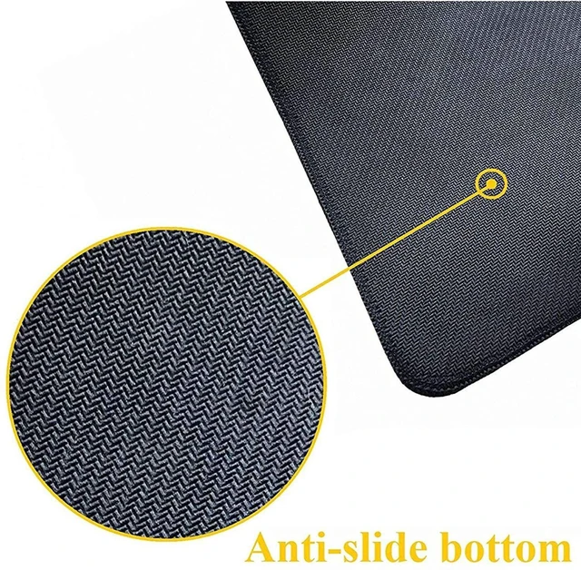 Alt view image 20 of 20 - Japanese Art Koi Fish Mouse Pad Large Mouse Pad Extended Stitched Edges Mousepad Gaming Desk Pad Personalized The Office Mouse Pad 31.5 X 11.8 Inch