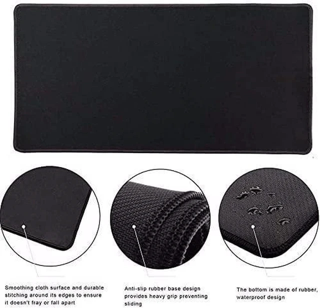 Alt view image 11 of 12 - kiyokidy Anime One Piece Mouse Pad,Extended Gaming Mouse Pad with Stitched Edges, Large Mouse pad with Non-Slip Rubber Base for Work & Gaming, Office & Home, 35.4x15.7inch