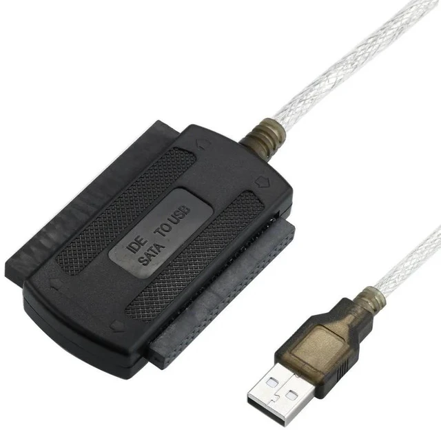 Alt view image 9 of 10 - Cables 2.5/3.5 SATA/IDE To USB 2.0 Adapter Converter Cable For Hard Disk Drive CD DVD ROM
