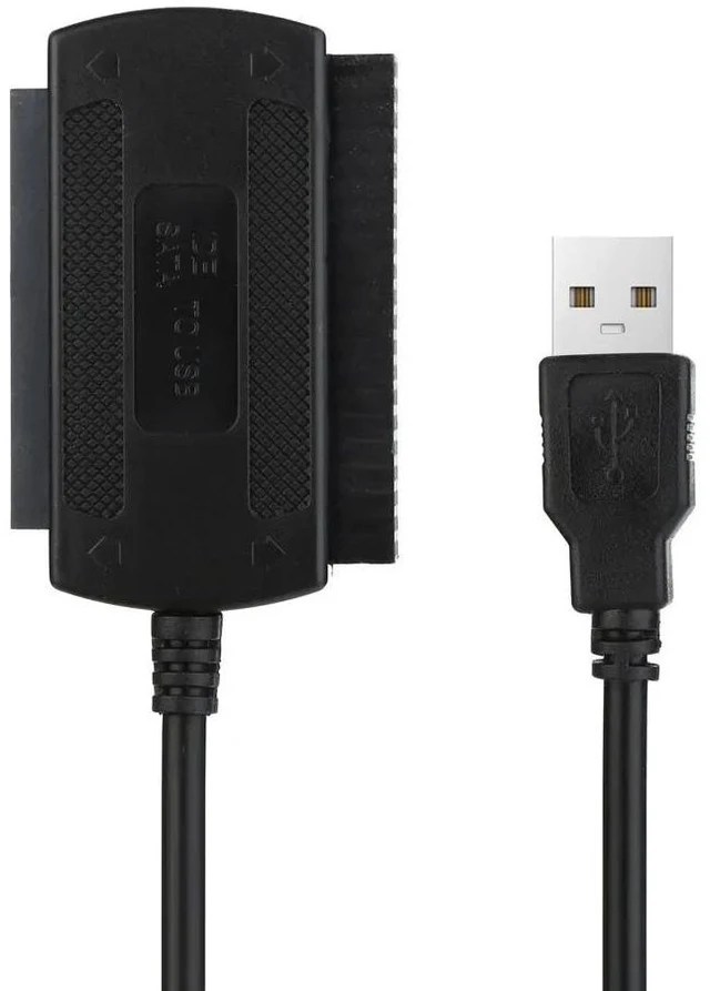 Alt view image 10 of 10 - Cables 2.5/3.5 SATA/IDE To USB 2.0 Adapter Converter Cable For Hard Disk Drive CD DVD ROM