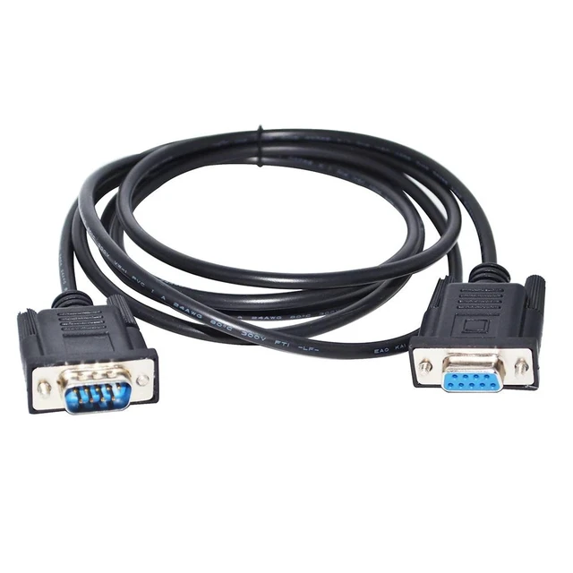 Alt view image 7 of 12 - D-SUB 9 PIN DB9 FEMALE TO DB9 MALE ADAPTER CONVERTER RS232 SERIAL PRINTER CABLE FOR ZEBRA BARCODE PRINTER LINK TO PC 3M Length