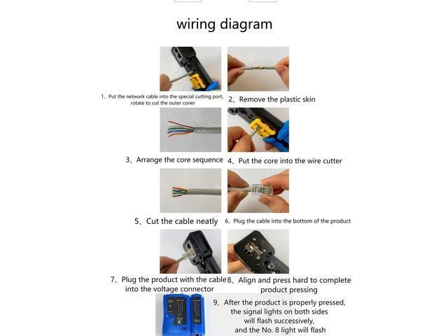 Alt view image 13 of 14 - RJ45 Cat 6 Non-Pass Through Network Plug Connector 8P8C Cat 6/6E RJ45 Gold Plated Ends for Stranded UTP Solid Network Cable 20 PCS