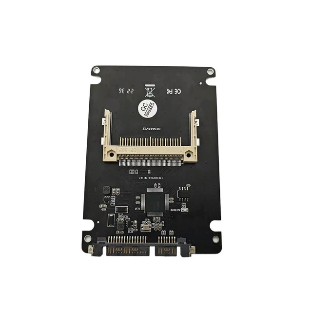 Alt view image 8 of 14 - CF 50Pin To 2.5 SATA 22Pin Hard Drive Converter Support CF I/II CF To 2.5/3.5inch SATA Adapter Card for Desktop Laptop