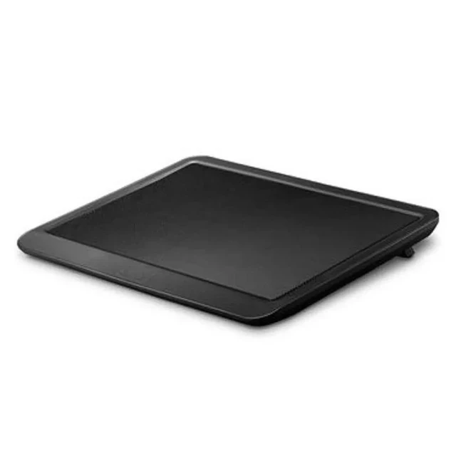 Alt view image 4 of 6 - N19 Black Slim Base 14 Inch Support Fan for Laptop Cooler Notebook USB Air Extracting Cooling Fan for Laptop Cool Fans Portable