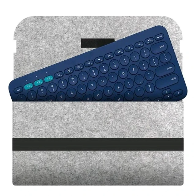 Alt view image 7 of 12 - Keyboard for CASE Storage Bag For K380 K480 Wireless Keyboard Sleeve Protector(A52B13AC802689-LG-38)