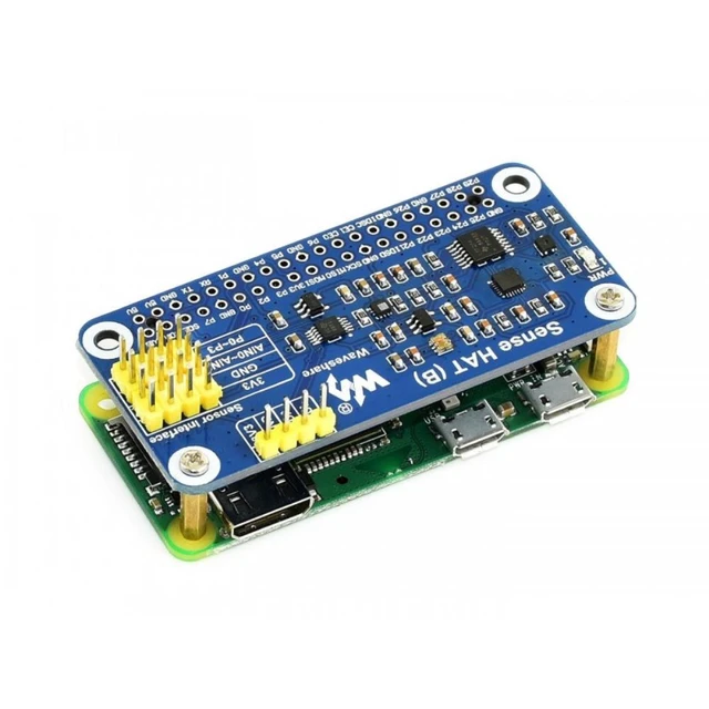 Alt view image 7 of 8 - Waveshare Sense HAT (B) for Raspberry Pi, Onboard Multi Powerful Sensors, Supports External Sensors