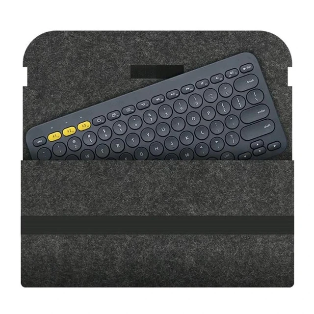 Alt view image 11 of 12 - Keyboard for CASE Storage Bag For K380 K480 Wireless Keyboard Sleeve Protector(A52B13AC802689-LG-38)