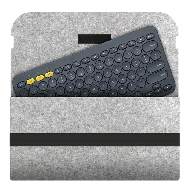 Alt view image 8 of 12 - Keyboard for CASE Storage Bag For K380 K480 Wireless Keyboard Sleeve Protector(A52B13AC802689-LG-38)