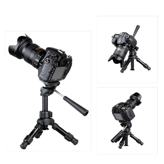 Alt view image 8 of 8 - Mini Tripod Stand Aluminum Alloy Camera Mobile Phone Live Stand Desktop Portable Tripod Stand Photography Tripod Holder