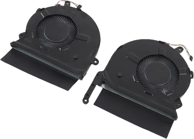 Alt view image 8 of 14 - Yoidesu CPU GPU Cooling Fan for X360 15-EB Series Aluminum Alloy Replacement Laptop Cooling Fan for 15-EB0043DX 15-EB0053DX M00226-001 M00227-001