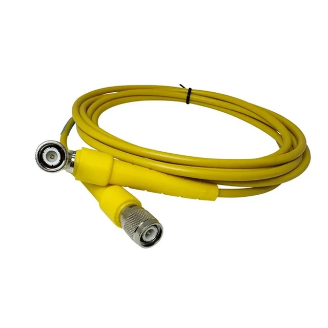 Alt view image 5 of 8 - Yellow Trimble GPS Data Cable For 58957 R8, R7 5800, 5700 GPS RTK TNC-TNC Cable Antenna 2.8M
