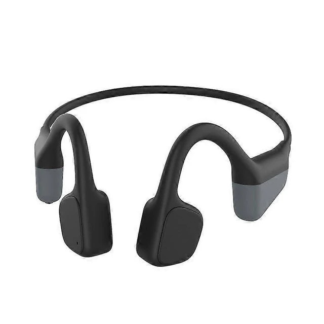 Alt view image 6 of 10 - Bluetooth 5.3 Bone Conduction Headphones, IPX6 Waterproof, 15H Playtime, Open-Ear Design for Running & Cycling (Black)