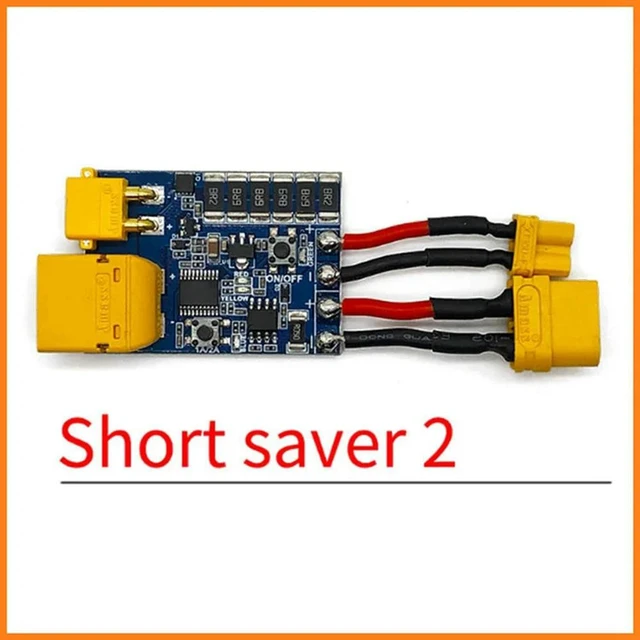 Alt view image 6 of 8 - Shortsaver2 Shortsaver V2 Anti-Short Circuit Protector Power Button Switch Electronic Fuse To Prevent Short-Circuit Over-Cu