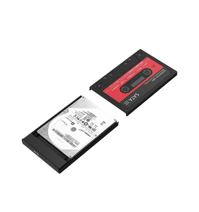 Alt view image 5 of 6 - 2.5 Inch External Hard Drive Enclosure To USB Disk, 6Gbps Solid State Disk, Hard Disk for Notebook, USB 3.0 SATA HDD SSD Nostalg