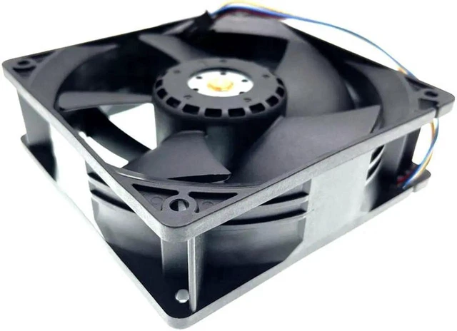 Alt view image 4 of 5 - Miner Mining Cooling Fan 7000RPM High Speed 120mm 12cm 12038 1238 12V Dual Ball Bearing 120X120X38mm DBPJ1238B2G GPU Miner