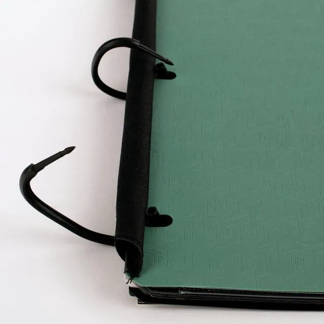 Alt view image 4 of 7 - Flex Refillable Notebook + Study App, College Ruled Paper and 1-1/2 Inch TechLock Ring Binder with Pockets, Tabs and Dividers, 300 Sheet Capacity, Seaglass Green (29324AQ8) (Pack of 6)