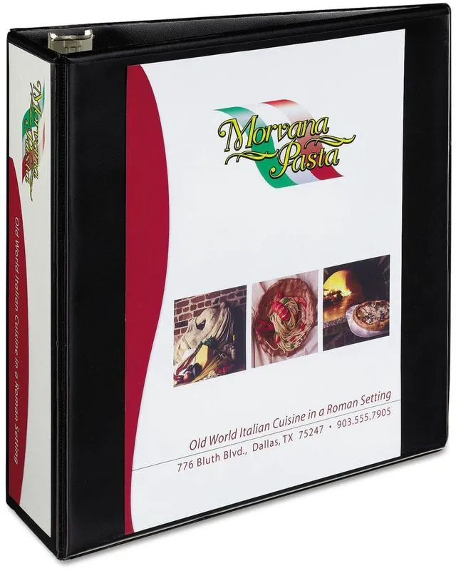 Alt view image 4 of 7 - ® Heavy-Duty View 3 Ring Binder, 3" Slant Rings, 1 Black Binder For Heavy School, Home and Office Use, DuraHinge Tear-Resistant Spine, DuraEdge Split-Resistant Sides, Nonstick Cover
