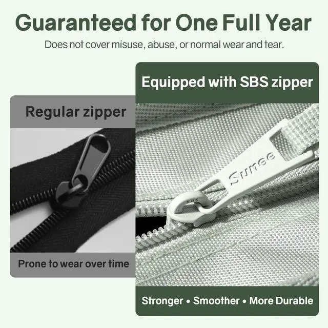 Alt view image 5 of 7 - Zippered Binder Bag with Handle, 2-Inch 3-Ring O-Ring, 500-Sheet Capacity, Includes Zip Pocket, 5-Tab Expanding File Folder, Multi-Pocket Organizer Binder for Middle School, Sage Green