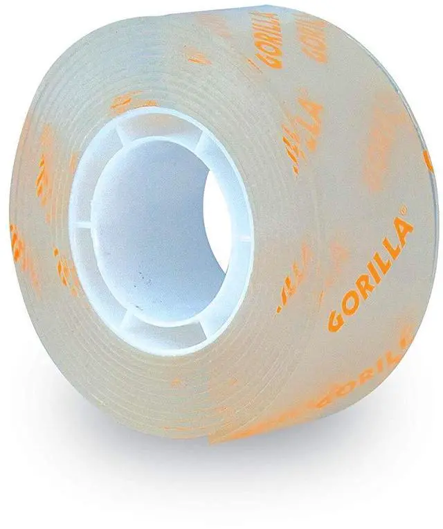 Alt view image 4 of 7 - Tough & Clear; Double Sided Mounting Tape; Weatherproof; 1" x 60"; Clear; (Pack of 5)