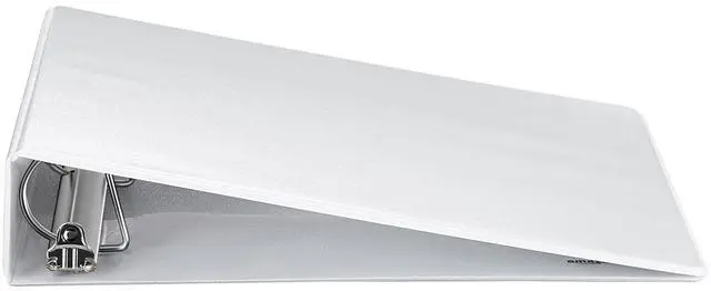 Alt view image 5 of 7 - 3 Ring Binders, 1.5 Inch D-Ring Organizer for School, Home Office, White, 4 Pack