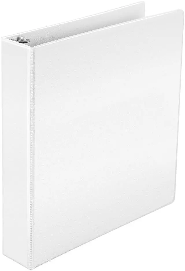 Alt view image 7 of 7 - 3 Ring Binders, 1.5 Inch D-Ring Organizer for School, Home Office, White, 4 Pack