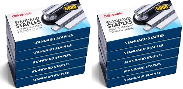 Main image of Standard Staples, 5 Boxes General Purpose Staple, 5000 Staples/Box (91925) (Pack of 2)