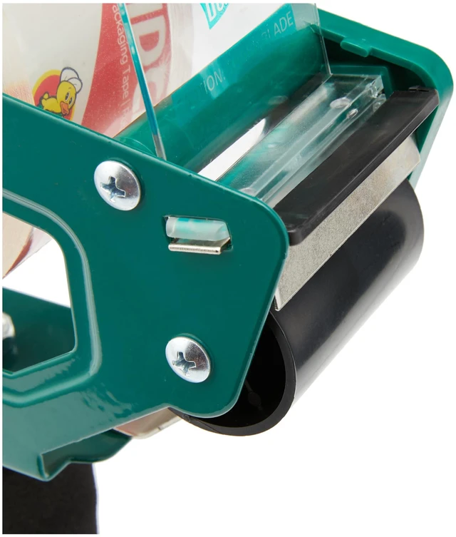 Alt view image 3 of 7 - HD Clear Packing Tape Dispenser Heavy Duty Packaging Tape Gun for Packing Boxes, Shipping and Moving - Includes 1 Refill Roll of HD Clear 1.88 in. x 50 Yards - Foam Handle (287398) (Pack of 4)