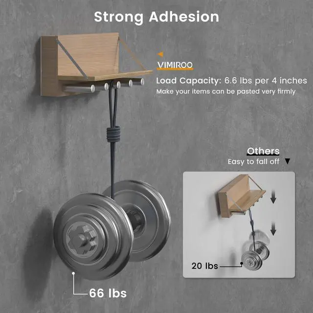 Alt view image 3 of 7 - 2 Pack Double Sided Tape Heavy Duty, Extra Large 16.4FT Nano Double Sided Mounting Tape, Transparent Strong Removable Adhesive Picture Hanging Strips, Wall Tape Sticky Poster Carpet Decor