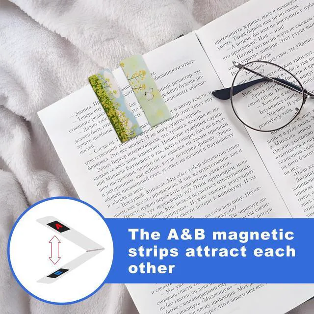 Alt view image 6 of 7 - A+B Paired Magnetic Tape with Adhesive 10ft x 1/2in x 0.06in, 2 Pack Flexible Magnet Strips for Lightweight Closures, DIY Organizing