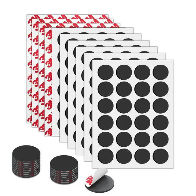 Main image of Classroom Must Haves,Magnet with Adhesive Backing,Round 1.2" - 240PCS,Bulk Package Magnetic Stickers for Decoration - Teacher Supplies