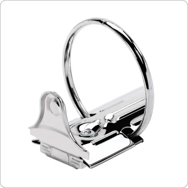 Alt view image 6 of 6 - 3 Ring Binders, Round Rings, Holds 350 Sheets, ClearVue Presentation View, Non-Stick, Assorted Colors (79550), 1.5 Inch (Pack of 4)