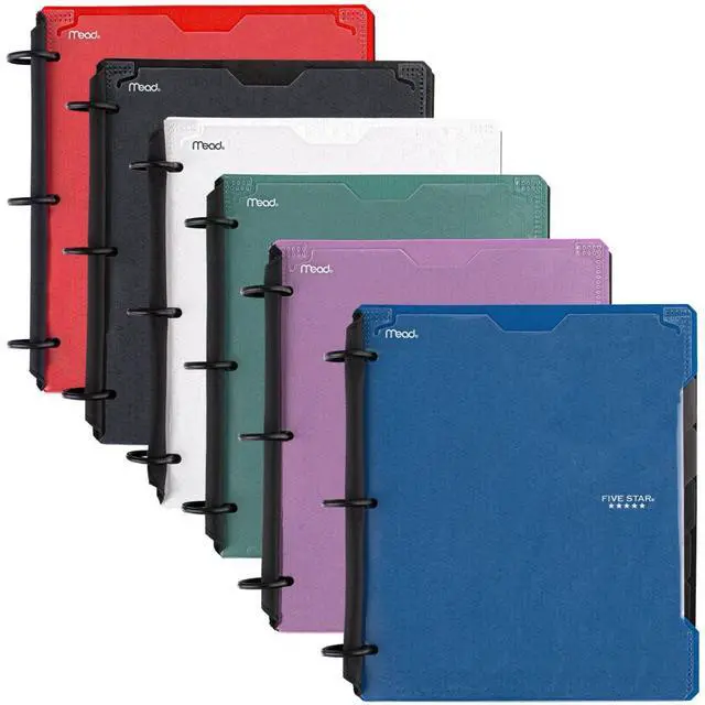 Alt view image 2 of 7 - Flex Refillable Notebook + Study App,1 Inch Binder with Customizable Cover,College Ruled Notebook and 3 Ring Binder,Hybrid NoteBinder,200 Sheet Capacity,Color Will Vary (29326), (Pack of 6)
