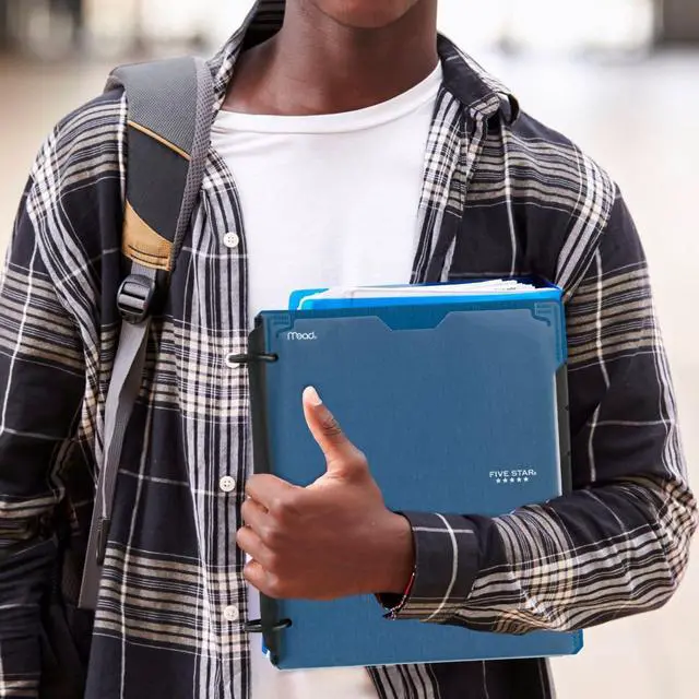 Alt view image 7 of 7 - Flex Refillable Notebook + Study App,1 Inch Binder with Customizable Cover,College Ruled Notebook and 3 Ring Binder,Hybrid NoteBinder,200 Sheet Capacity,Color Will Vary (29326), (Pack of 6)