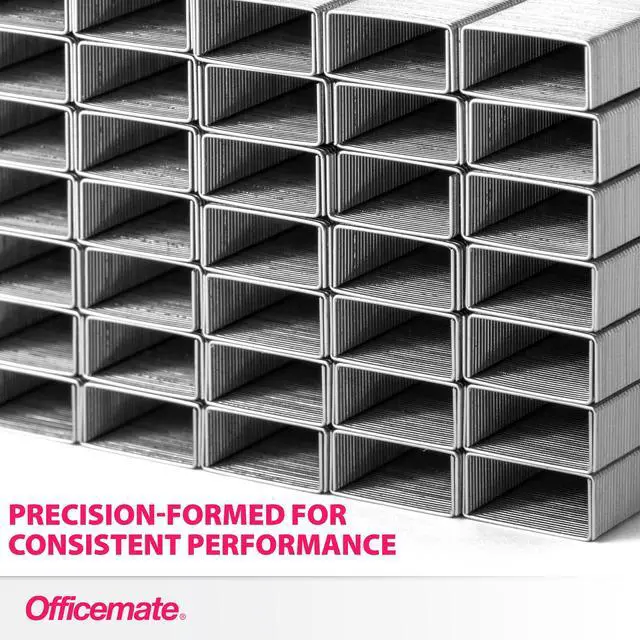 Alt view image 2 of 7 - Standard Staples - Chisel Point Tips, 5 Boxes of 5,000 Staples, 1/4-Inch Leg Length, Universal Compatibility, Office Supplies and School Supplies for Everyday Paper Fastening