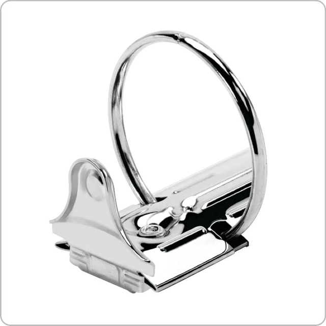 Alt view image 3 of 6 - 1.5 Inch 3 Ring Binder, Round Ring, White, 4 Pack, Holds 350 Sheets (79517)