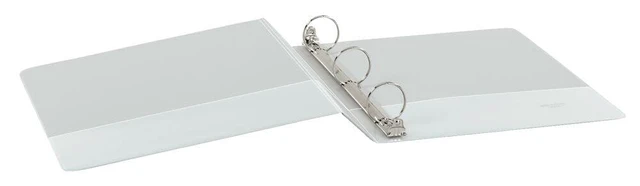 Alt view image 5 of 6 - 1.5 Inch 3 Ring Binder, Round Ring, White, 4 Pack, Holds 350 Sheets (79517)