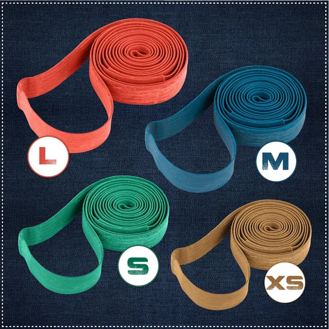 Alt view image 7 of 7 - 48 Pack Mover Bands Extra Large Rubber Bands for Furniture & Moving Blankets Heavy-Duty Stretch Bands in 4 Sizes (25", 30", 36", 42")