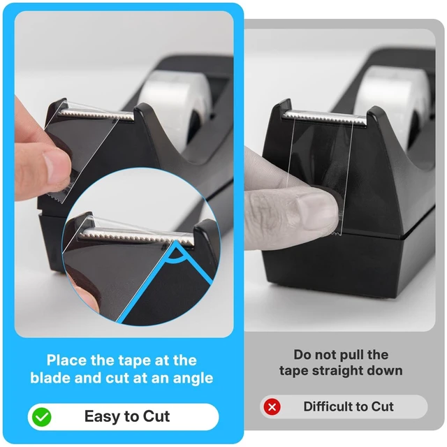 Alt view image 6 of 7 - 30 Rolls Tape Refills, Clear, 0.7" x 1000" Transparent Glossy Tape, All-Purpose, Ideal for Office, Home and School