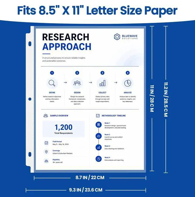 Alt view image 2 of 7 - Sheet Protectors for 3 Ring Binder, Clear Page Protector, 1000 Pack Top Loading Sheet Protectors for Office, Home, and School, Letter Size Plastic Sleeves 8.5 x 11 Inches, Document Storage