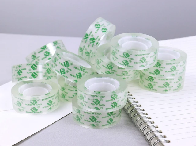 Alt view image 4 of 7 - 192Rolls Crystal Clear Tape Refills for Dispenser, Bulk Office Transparent Tape for Home and School, 3/4Inch x 1000 inch
