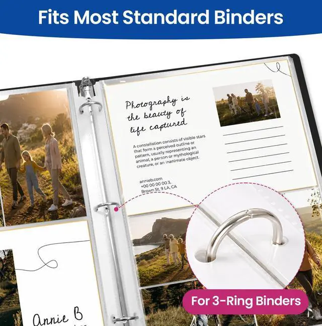 Alt view image 6 of 7 - Sheet Protectors for 3 Ring Binder, Clear Page Protector, 1000 Pack Top Loading Sheet Protectors for Office, Home, and School, Letter Size Plastic Sleeves 8.5 x 11 Inches, Document Storage